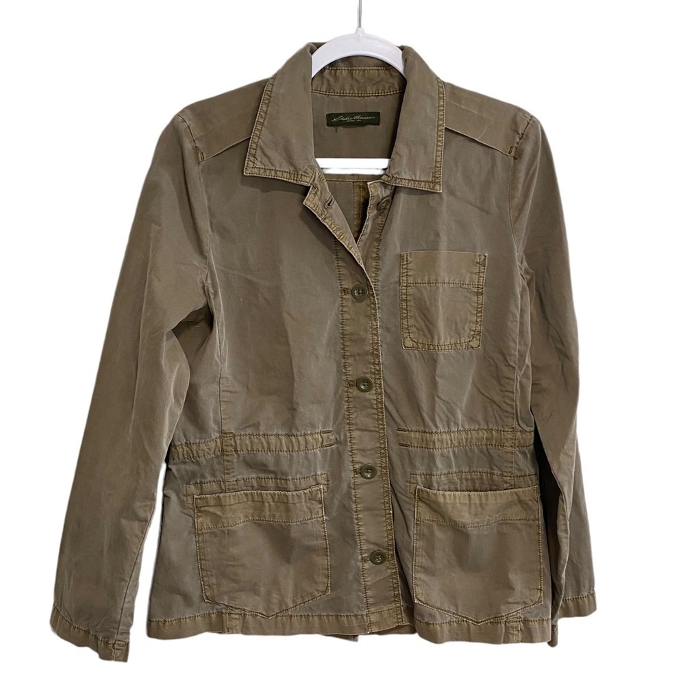 Eddie Bauer factory dyed trooper jacket  - Size Medium